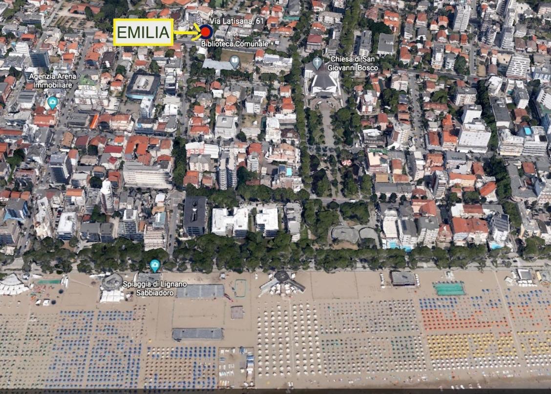 Villa Emilia Lignano Sabbiadoro Eksteriør billede